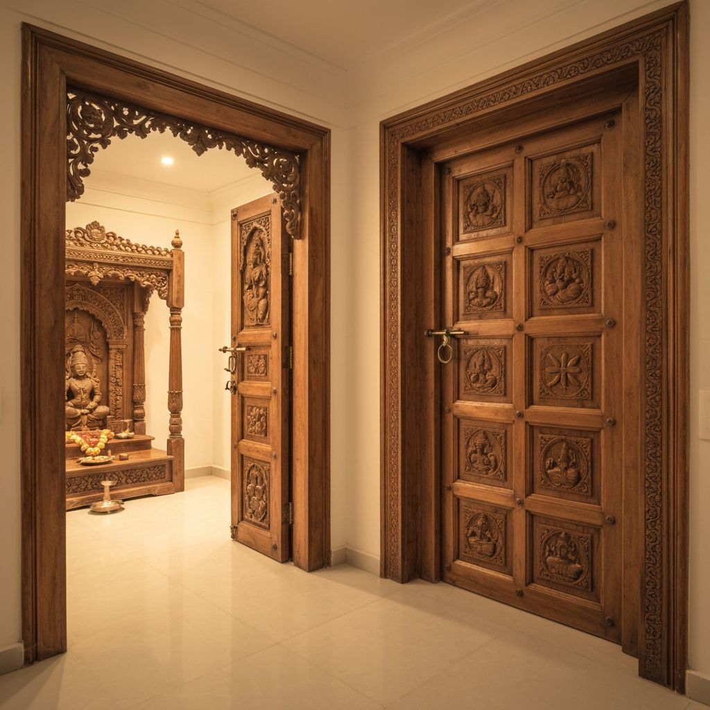 POOJA ROOM DOORS